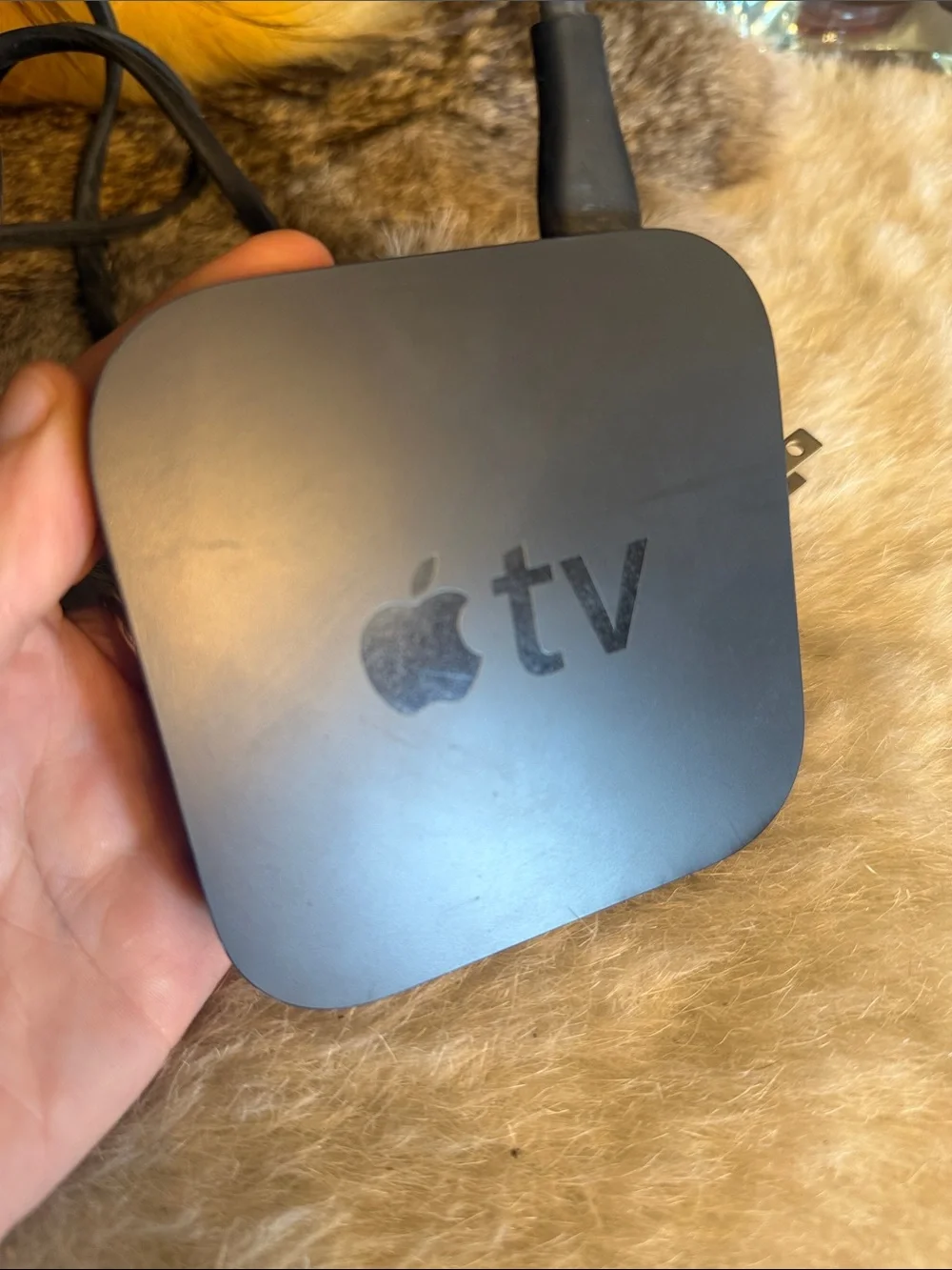 Apple TV streaming player in black (3650)